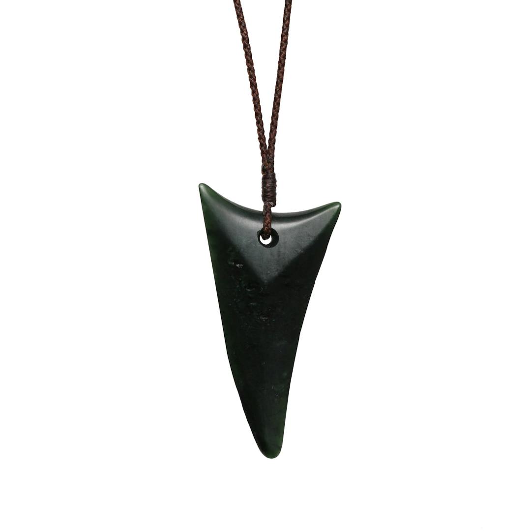 New Zealand Greenstone Faceted Niho Necklace