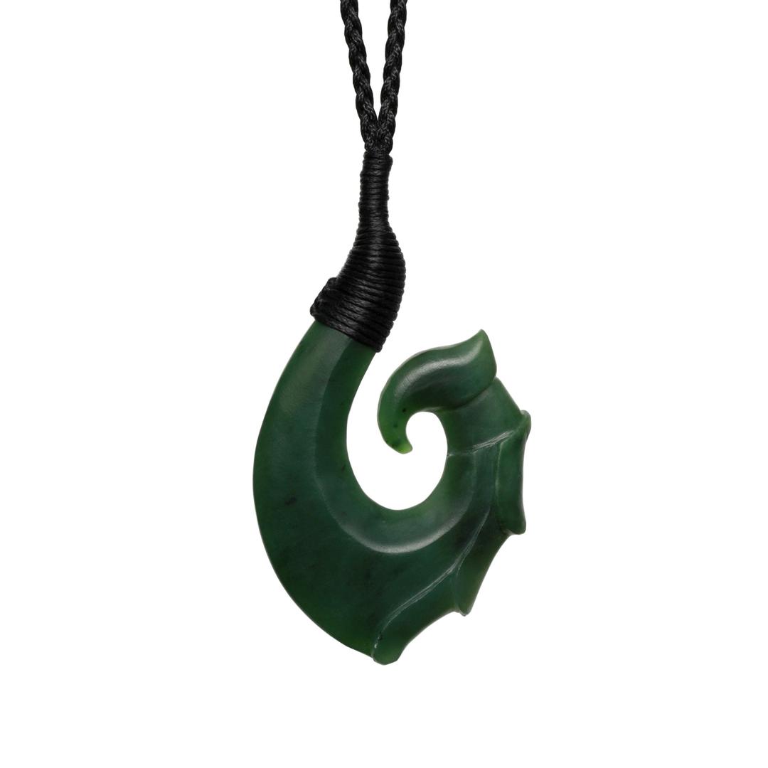 New Zealand Pounamu Bound Hei Matau