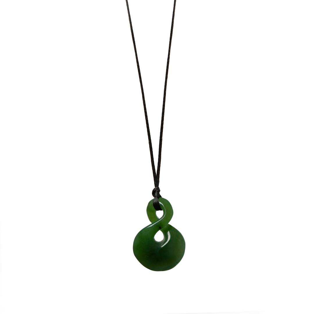 Canadian Jade Twist Necklace