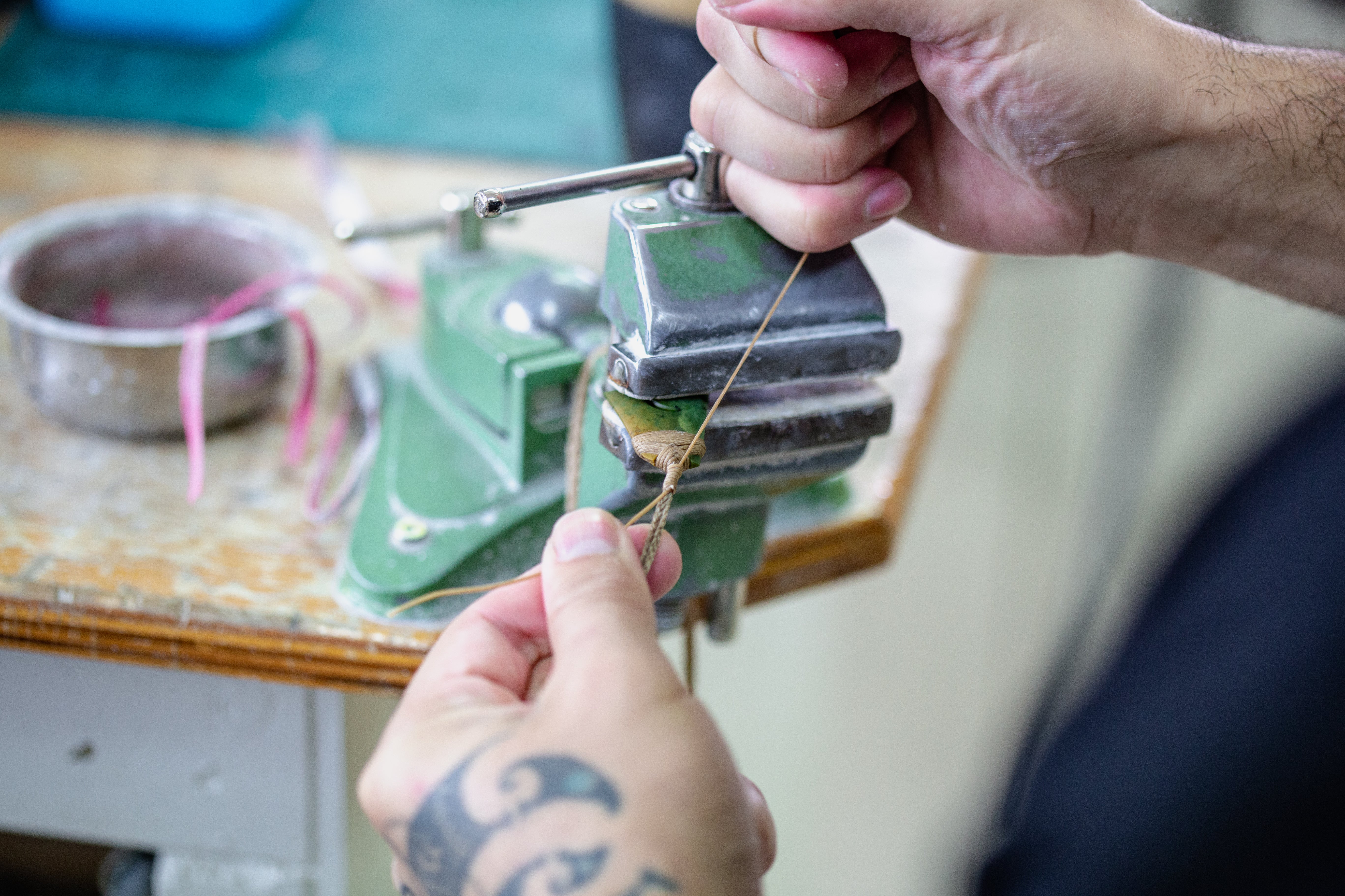 Carving in Rotorua Studio